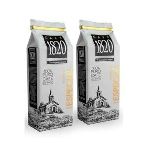 Cafe 1820 Special Reserve, Premium Costa Rican Ground Coffee, 100% Arabica, Medium/Dark Roast, High Altitude Blend with Aroma & Fruity Notes, 12 oz (2 Pack)
