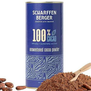 ?????? ??? ?? ??? ???, ???? ??? ??, 170?? ? Scharffen Berger 100% Cacao Unsweetened Dark Chocolate Cocoa Powder (6 Ounce, Pack of 1) - Gluten Free, Non GMO, Natural Chocolate Powder