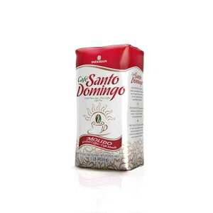 Cafe Santo Domingo INDUBAN Cafe Santo Domingo, 16 oz Bag, Ground Coffee, Medium Roast - Product from the Dominican Republic (Pack of 1)