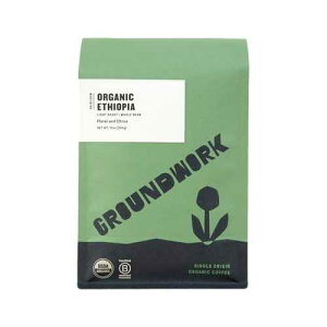 ?????? ??? ?? ??? ?? ??? ??? ??, ?????, 12 ?? GROUNDWORK Ethiopia Heirloom Blend - Whole Bean Coffee Light Roast - Certified Organic Single Origin Coffee - 12oz (Pack of 1)