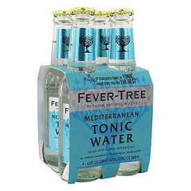フィーバーツリー地中海トニックウォーター、6.8液量オンス - 1ケースあたり24本。 Fever-Tree Fever Tree Mediterranean Tonic Water, 6.8 Fluid Ounce - 24 per case.