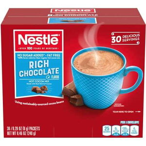 �l�X�� �R�R�A�~�b�N�X �������Y�� 0.28�I���X �p�P�b�g60�i2�`30�J���b�g���j Nestle Cocoa Mix No Sugar Added 60 Count .28 Oz Packets (2 - 30 ct boxes)