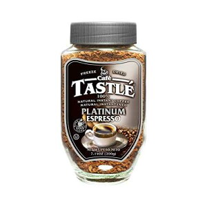 Cafe TASTLE Cafe Tastle Platinum Espresso Freeze Dried Instant Coffee, 7.14 Ounce