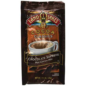 Land O Lakes �R�R�A�~�b�N�X �N���V�b�N �`���R���[�g �V���v���[���A12 �� Land O Lakes Cocoa Mix Classic Chocolate Supreme, 12 Count