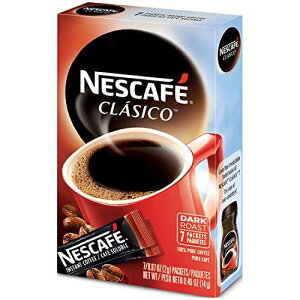 �l�X�J�t�F �N���V�R �C���X�^���g�R�[�q�[ 7ct Nescafe Clasico Instant Coffee, 7 ct
