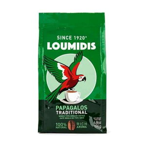 Loumidis�A�V�����p�p�K���X �g���f�B�V���i�� �X�[�y���A �M���V�� �R�[�q�[ 6.8 �I���X Loumidis, NEW Papagalos Traditional Superior Greek Coffee 6.8 Ounce