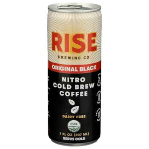 RISE �j�g���R�[���h�u�����[�R�[�q�[�A7�t�ʃI���X RISE Brewing Co. RISE Nitro Cold Brew Coffee, 7 fl oz