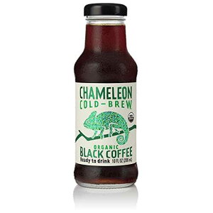 �J�����I�� �R�[���h�u�����[ �u���b�N �R�[�q�[�A10 �I���X (12 �p�b�N) Chameleon Cold Brew Black Coffee, 10 Ounce (Pack of 12)