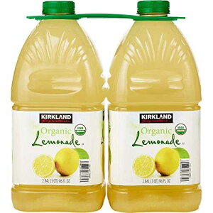 �J�[�N�����h �V�O�l�`���[ �I�[�K�j�b�N �����l�[�h - 2 �� (192 �t�ʃI���X) FCV Kirkland Signature Organic Lemonade - 2 Count (192 fl oz.)