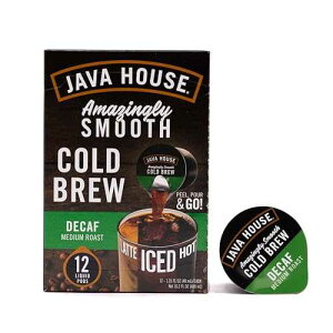 ?? ??? ?? ?? ?? ??? ?? ?? ?? ?? - ? 1.35?? ?? (????, 12??) Java House Single-Serve Cold Brew Coffee Pods ? Premium 100% Arabica Liquid Concentrate ? Smooth & Bold Decaf Roast ? 1