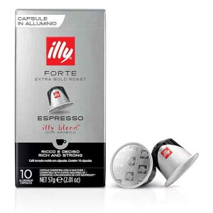 ?? ????? ?? ?? ?? ?? ??, 100% ???? ?? ???? ???? ???, ??? ???? ?? ???, 10?? (1?) Illy Espresso Compatible Capsules - Single-Serve Coffee Capsules & Pods - Forte Extra B