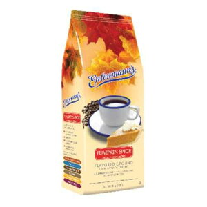 �G���e���}���Y �p���v�L���X�p�C�X�����̔҂����R�[�q�[ Entenmann's Pumpkin Spice Flavored Ground Coffee
