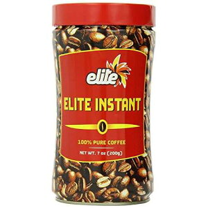 �G���[�g �R�[�q�[ �C���X�^���g�ʁA7 �I���X�� (2 �p�b�N) Elite Coffee Instant Tin, 7-Ounce Tins (Pack of 2)