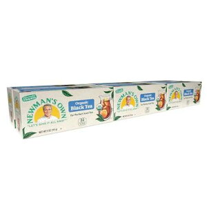 ??? ?? ???? ??, 22? ??? ??? ? (6?) Newman's Own Organic Black Tea Boosts Immunity and Promotes Overall Wellbeing Strong Robust Unsweetened Black Tea with 22 Individually Wrapped Family Sized Tea Bags