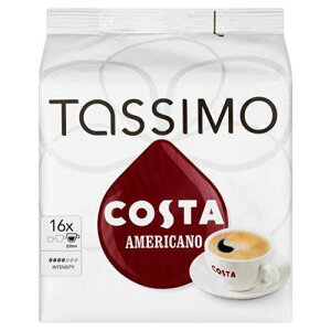 �^�b�V�� �R�X�^ �A�����J�[�m 16 T �f�B�X�N (���[�W�J�b�v�T�C�Y) 16 �H�� Tassimo Costa Americano 16 T Discs, (Large Cup Size) 16 Servings