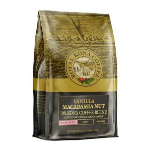?? ?? ?? - ??? ??? ?? ??, ??? ????? ?, 1.13???? ROYAL KONA COFFEE FOR ROYALTY ROYAL KONA COFFEE - Light Roast Ground Coffee, Vanilla Macadamia Flavor, 40 Ounce