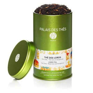Palais des Thes Palais des Th s - Tea of Lords - Earl Grey Black Tea & Bergamot - Premium Loose Leaf, Serves 20-25 Cups - 3.5oz Tin