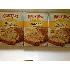 Krusteaz �o�i�i �N�C�b�N �u���b�h 15 �I���X (3 �p�b�N) Krusteaz Banana Quick Bread 15 OZ (Pack of 3)