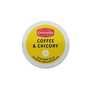 Community Coffee & Chicory 18 Count Coffee Pods, Medium Roast, Compatible with Keurig K-Cup Brewers
