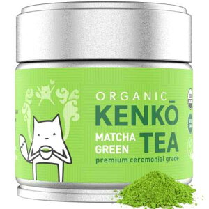Kenko Tea Matcha Green KENKO Matcha Green Tea Powder [USDA Organic] Highest Ceremonial Grade, Authentic Japanese, Premium 1st Harvest, 1 oz (30 servings)