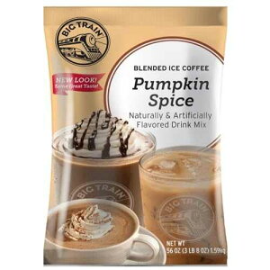 ? ??? ???? ??? ??, ?? ????, 1.59kg, ?? ???? ?? ??? ?? Big Train Pumpkin Spice Blended Ice Coffee Beverage Mix, 3.5 Pound (Pack of 1)