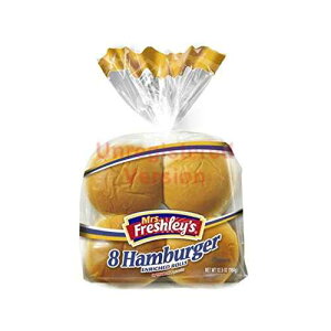 Mrs. Freshley's Mrs Freshleys 3 3/4 inch Hamburger Bun, 12 Ounce -- 8 per case.