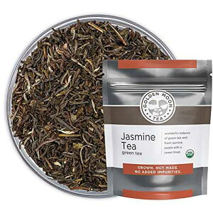 Golden Moon Tea Golden Moon Organic Jasmine (96 Servings) Loose Leaf Tea