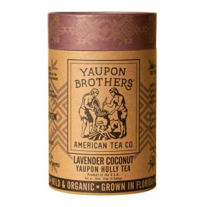 Lavender Coconut Yaupon Tea ? Yaupon Brothers ? Wild-Crafted, Naturally Caffeinated ? Antioxidant-Rich ? Florida Grown Superfood ? 16 Natural Fiber Tea Bags