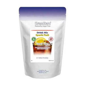 GramZero Iced Tea Sugar Free Drink Mix Sports Pack, Great For Nutrition Club Loaded Teas, Zero Calorie, Stevia Sweetened