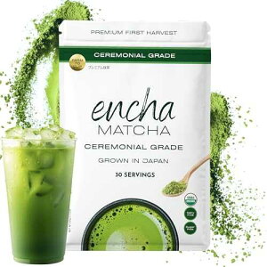 ?? ??? ?? ???, ??? ? ?? ?? ?? ?? ???, ?? ??? ?? (30g) Encha Ceremonial Grade Matcha Powder, Organic First Harvest Japanese Matcha Green Tea, Matcha Tea From Uji, Japan (30g/1.06oz)