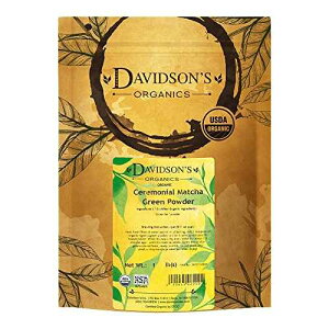 Davidson's Organics, Ceremonial Matcha Powder, Loose Leaf Tea, 16-Ounce Bag