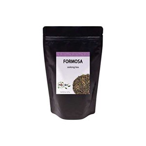 Formosa Oolong Tea, Loose Leaf Taiwan High Mountain Oolong Tea, Caffeine, Unsweetened & Unflavored | 8oz Bulk Tea, 80-100 Cups | The Spice Hut, First Sip of Tea