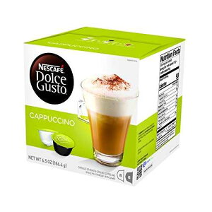 NESCAFE? DOLCE GUSTO Nescafe Dolce Gusto Coffee Pods, Cappuccino, 16 capsules, Pack of 3