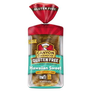 Canyon Bakehouse Hawaiian Sweet Gluten Free Bread, Whole Grain Sandwich Bread, Fresh, 15 oz Loaf