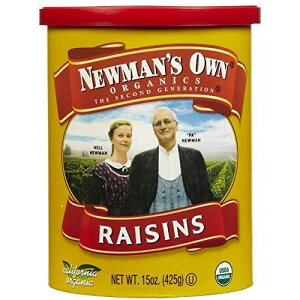 Newman's Own Organics �I�[�K�j�b�N �J���t�H���j�A ���[�Y���A15 �I���X Newman's Own Organics Organic California Raisins, 15 oz