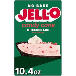 JELL-O �Ă��Ȃ��L�����f�B�P�[�� �f�U�[�g�A10.4 �I���X JELL-O No Bake Candy Cane Dessert, 10.4 Ounce