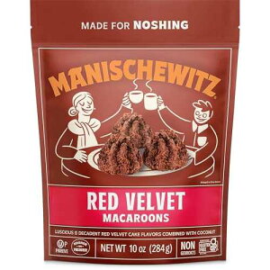 ????? ?? ?? ??? ???, 10?? ??? ??? ??, ??? ??? ??, ??? ?? Manischewitz Red Velvet Coconut Macaroons, 10 Ounce Resealable Bag, Certified Gluten Free, Kosher for Passover