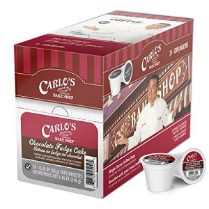 Cake Boss Coffee�A�`���R���[�g�t�@�b�W�P�[�L�A24 �A8.4 �I���X Cake Boss Coffee, Chocolate Fudge Cake, 24 Count, 8.4 OZ