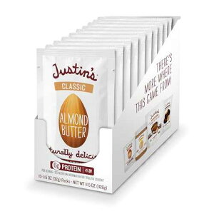 ???? ??? ??? ?? ??? ?, ? ? ?? ??, ??? ??, ? GMO, ?? ???, ??? ?? ??, 32.6g (10? ?) JUSTIN'S Classic Gluten-Free Almond Butter Squeeze Packs, 1.15 Ounce (Pack of 10)