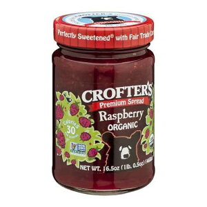 Crofters Fruit Spread - Organic - Premium - Raspberry - 16.5 Oz