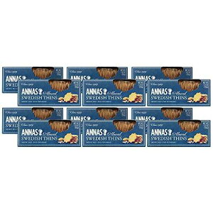 Lotus Anna's Thins - Almond Pepparkakor - 5.25 Ounce (Pack of 12) non GMO + Vegan