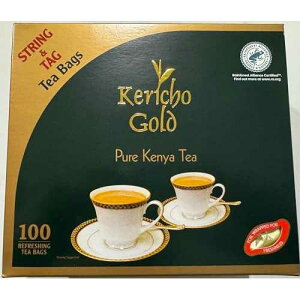 �P���`���S�[���h ���P�j�A�����z�C����� Kericho Gold Pure Kenya Tea string foil wrapped