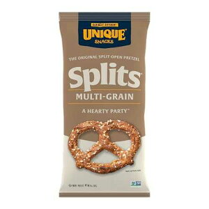 Unique Snacks - Multi Grain Splits Pretzels, Homestyle Baked, Certified OU Kosher and non-GMO, 11 oz Bag (6 pack) No artificial flavors 66 Ounce
