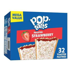 ? ??? ?? ??? ?????, ????? ?????, ????? ???? ???, ??? ?, 54.1?? ?? (32??) Pop-Tarts Toaster Pastries, Breakfast Foods, Kids Snacks, Frosted Strawberry (32 Pop-Tarts)