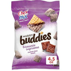 Chex Mix Muddy Buddies�A�u���E�j�[ �V���v���[���A4.5 �I���X�A(7 �p�b�N) Chex Mix Muddy Buddies, Brownie Supreme, 4.5 Oz, (Pack of 7)