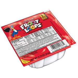 Kellogg's Froot Loops�A���H�p�V���A���A�I���W�i���A0.75�I���X (96��) Kellogg's Froot Loops, Breakfast Cereal, Original, .75oz (96 Count)