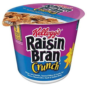Special K Kellogg's Breakfast Cereal, Raisin Bran Crunch, Single-Serve 2.8 Oz Cup, 6/box