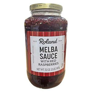 Roland Melba Sauce with Red Raspberries, 32 Ounce Roland Foods Roland Melba Sauce with Red Raspberries, 32 Ounce