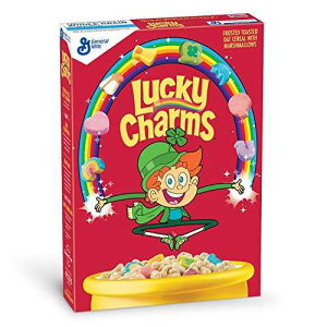Lucky Charms ���H�V���A���A�O���e���t���[�V���A���A23 �I���X Lucky Charms Breakfast Cereal, Gluten Free Cereal, 23 oz
