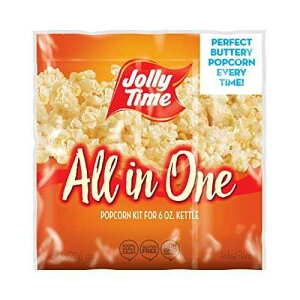 Jolly Time �|�b�v�R�[���}�V���|�[�V�����p�P�b�g�p�I�[���C�������L�b�g�A8.0�I���X (36�p�b�N) Jolly Time All In One Kit for Popcorn Machine Portion Packet, 8.0 Ounce (Pack of 36)